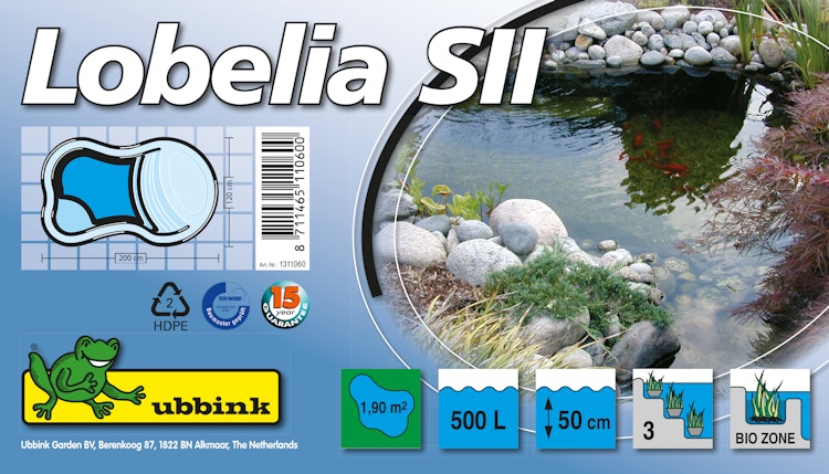 Ubbink Teichschale Fertigteich LOBELIA SII - 500 l
