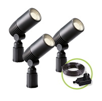 Garden Lights Strahler Alder 3er Set