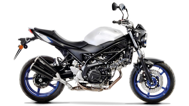 LeoVince SLIP-ON Edelstahl SBK GP DUALS für SUZUKI SV 650 X ABS