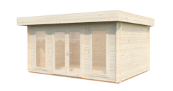Palmako Gartenhaus Bret 14,8 m² - 44 mm