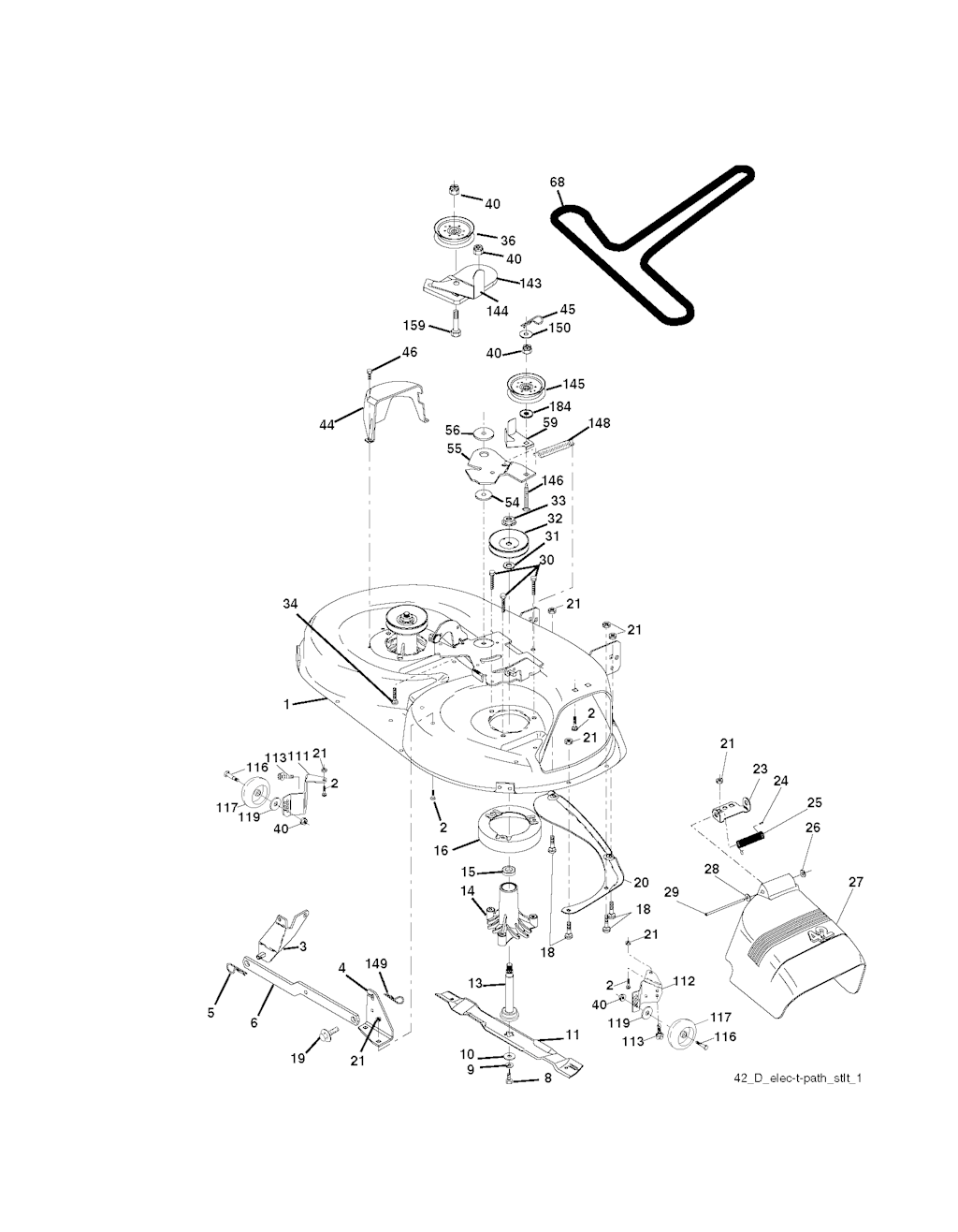 Explosionszeichnung Ersatzteile