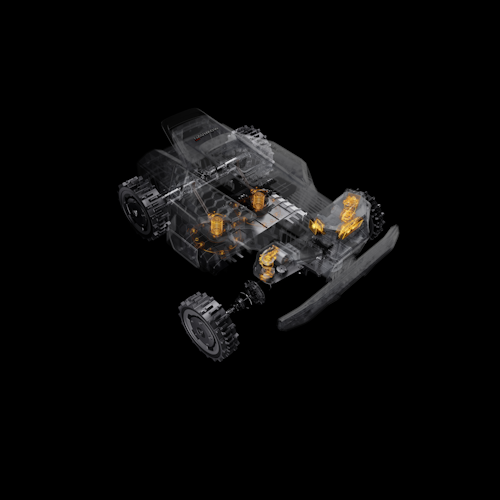 Segway Mähroboter Navimow X420E AWD - inkl. GRATIS Garage