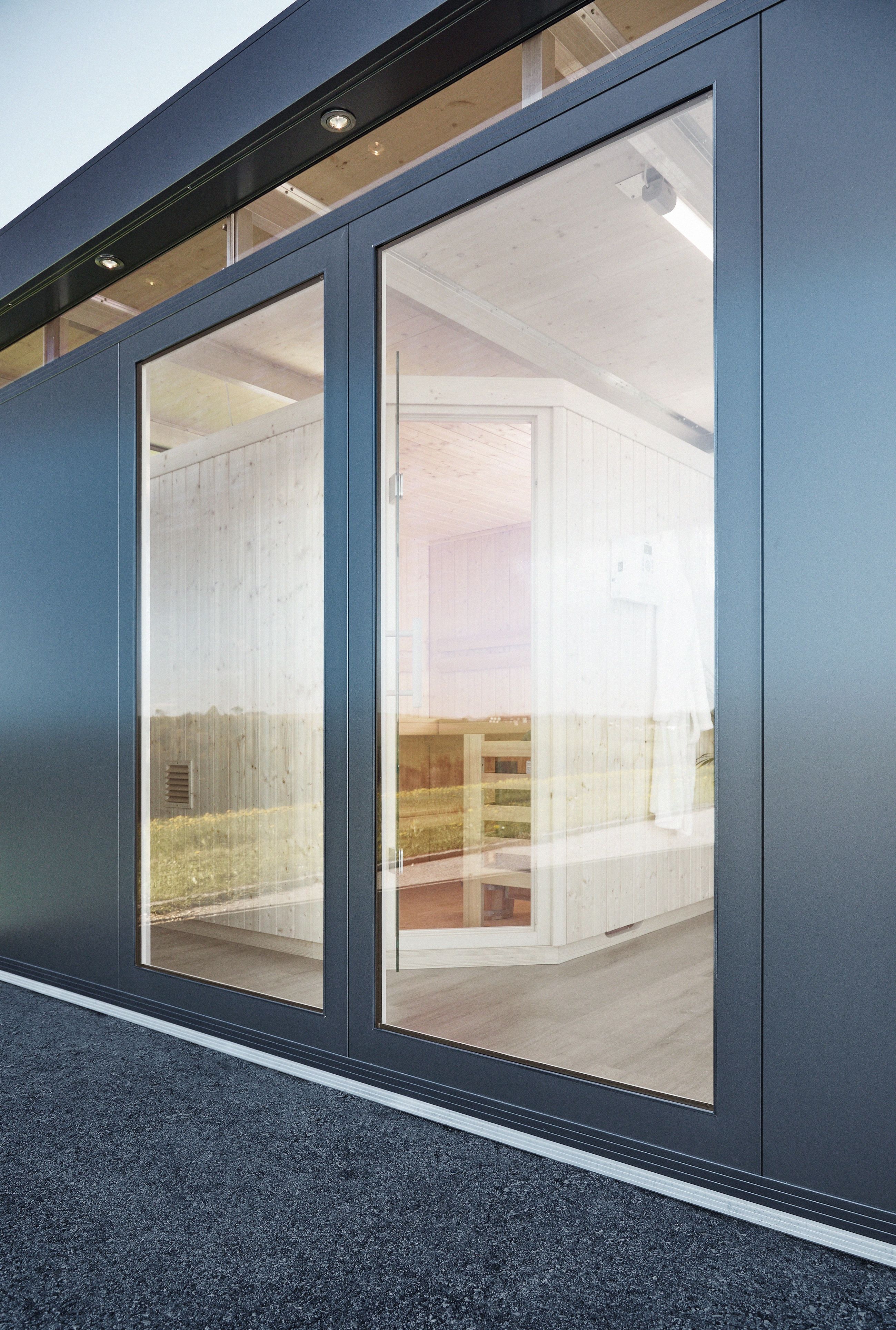 Biohort Glaselement für CasaNova dunkelgrau-metallic