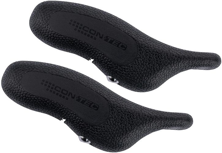 CONTEC Bar Ends Ergo Line 125 mm schwarz