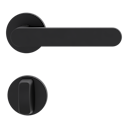 Vorschaubild Griffwerk VAYA 291 AVUS fast2fix Fast2Fix Rosetten rund WC Graphitschwarz