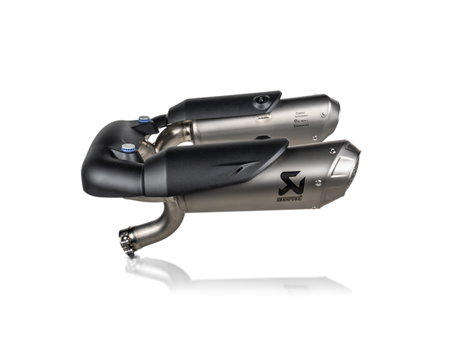 Akrapovič Slip-On Line (Titanium) for Ducati Panigale / Streetfighter V2 2025-26