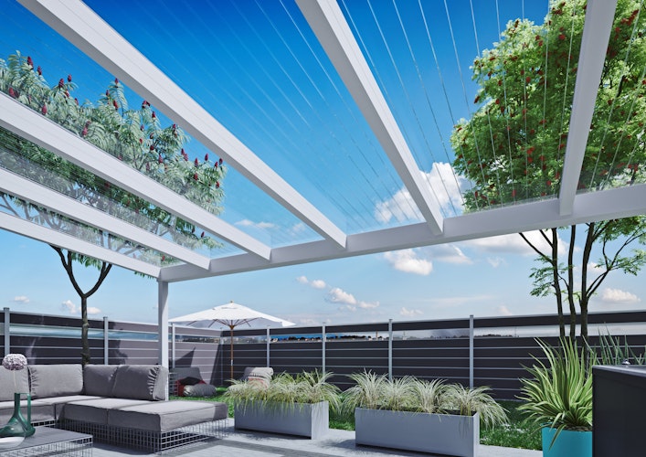 T&J TEJEACRYL VERTICA Stegdoppelplatte Glasklar