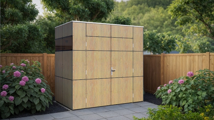 Bertilo Gartenhaus HPL Mini - 6 mm