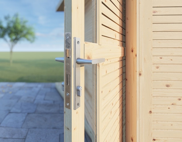 Bertilo Gartenhaus Pentus 2 - 19 mm