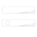 GRIFFWERK FRAME 1.0 INLAY GLAS weiße Rückseite-PaarZubehörbild