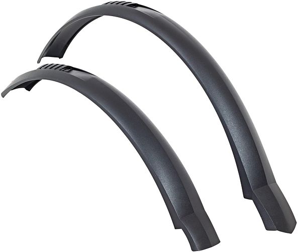 Hebie Steckschutzblech-Set 0758 Taipan 24 Zoll schwarz