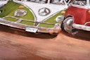 Vorschaubild 3D Metallbild 3 Bullis 120 x 80 cm, Stahlblech