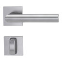 Vorschaubild Griffwerk VAYA 128 LUCIA fast2fix Fast2Fix GK3 Rosetten eckig WC Edelstahl matt