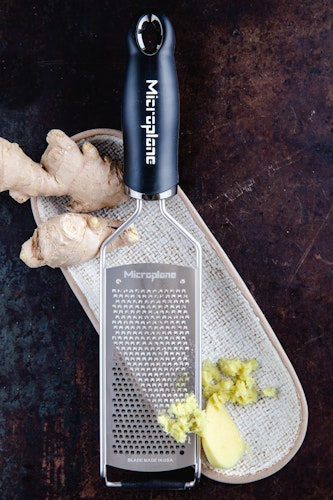 Microplane Reibe Fein GOURMET Schwarz