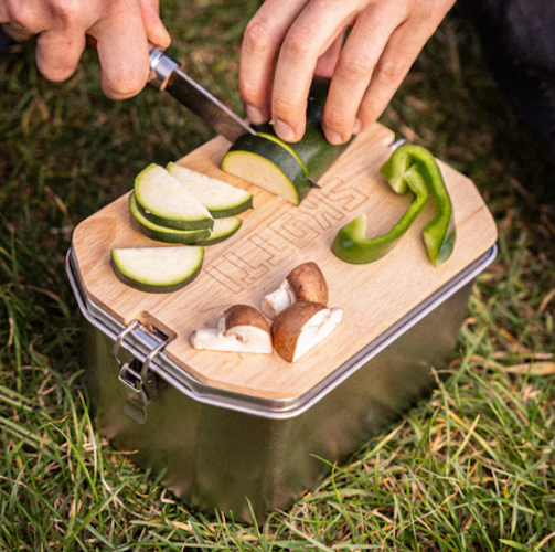 SKOTTI PLANK Holzbrett für Boks