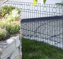 dz Schmuckzaunset Residenz standard ROM mit Pfosten VAP