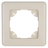 Kopp Abdeckrahmen EUROPA 1-fach, creme-weiß