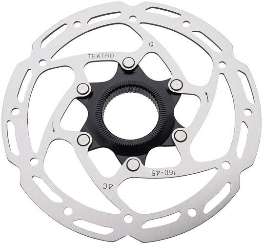 Tektro Bremsscheibe TR-45 Ø 160 mm silber