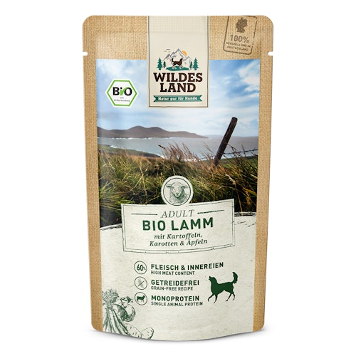 Wildes Land BIO Hundenassfutter 125g