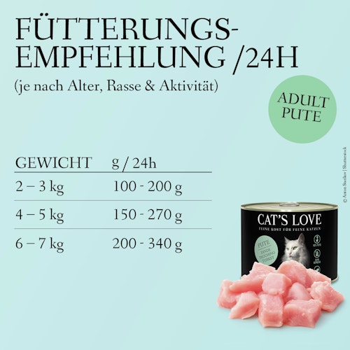 Cat's Love Adult 200g Dose Katzennassfutter