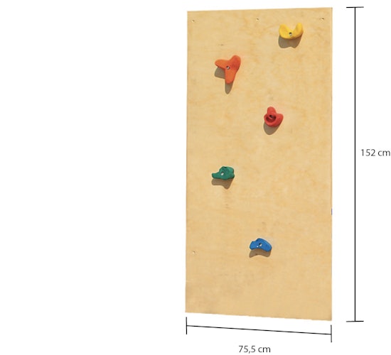 Akubi Kinderspielturm Luis inkl. Kletterwand