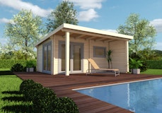 Infraworld Holzkasten für Steuerung, abschließbar (für Luna/Bella/Terra)Zubehörbild