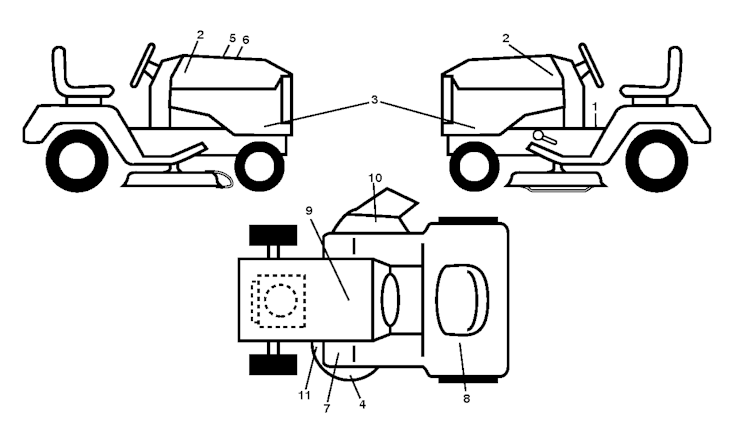 Husqvarna Gartentraktoren 96043011602 YTH24V48LS
