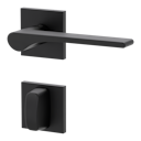 Vorschaubild Griffwerk VAYA 261 LEAF LIGHT fast2fix Fast2Fix Rosetten eckig WC Graphitschwarz