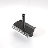 COBRA FASTENER Cobra HYBRID Clip7-22 - 90 Clips inkl. Schrauben & Bit für Bambus