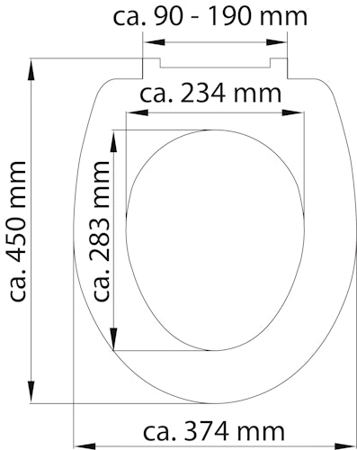 Duroplast HG WC-Sitz BROKEN GLASS