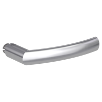 Griffwerk Griffstück LORITA PROFESSIONAL für Schutzbeschlag Edelstahl matt Rechts 