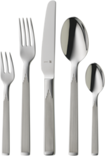 WMF SET 5 MENUEBESTECK ART DECO