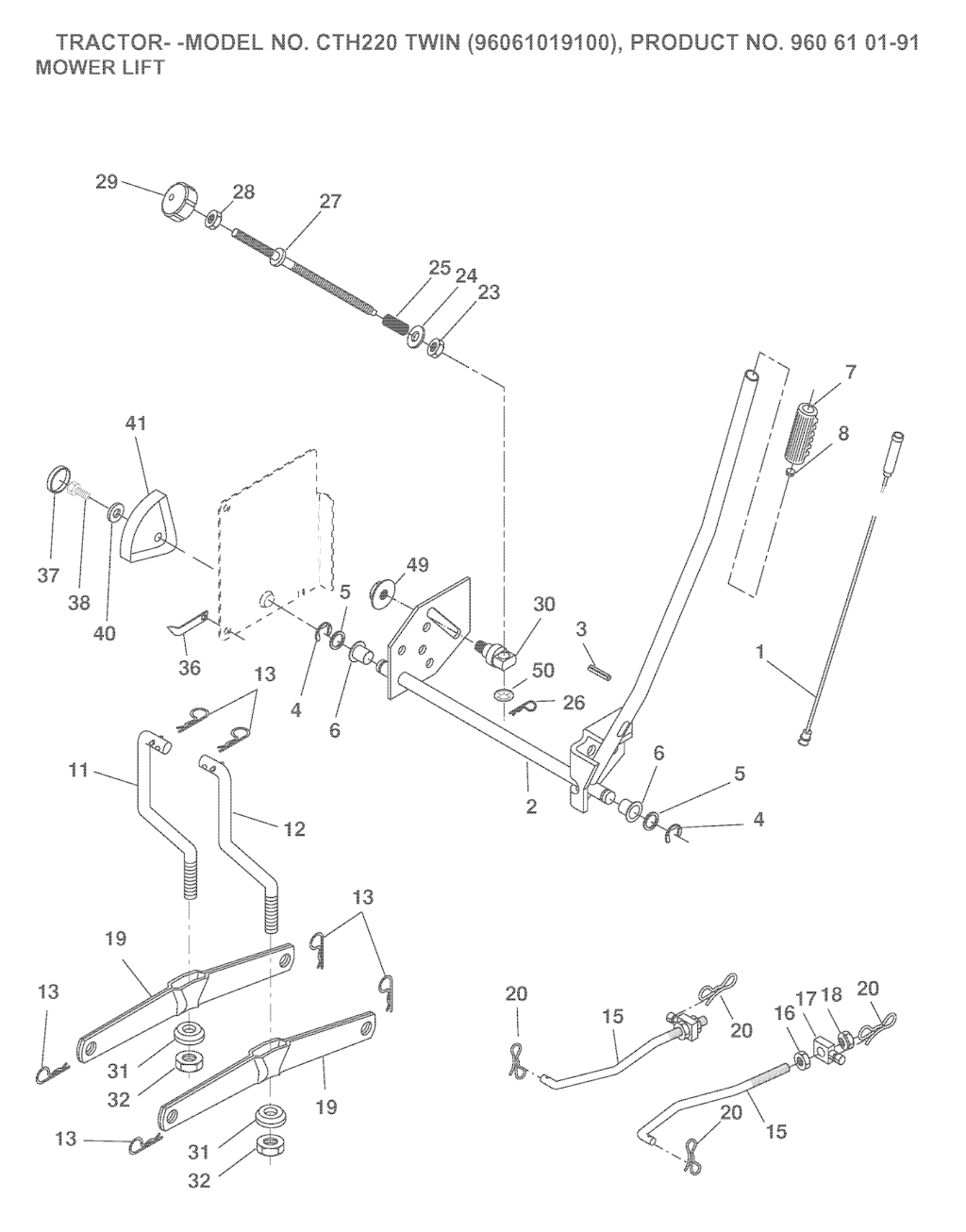 Explosionszeichnung Ersatzteile