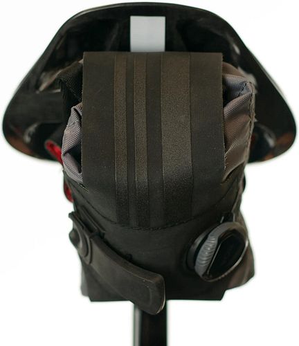 Silca Satteltasche Asymmetrico rot/grau