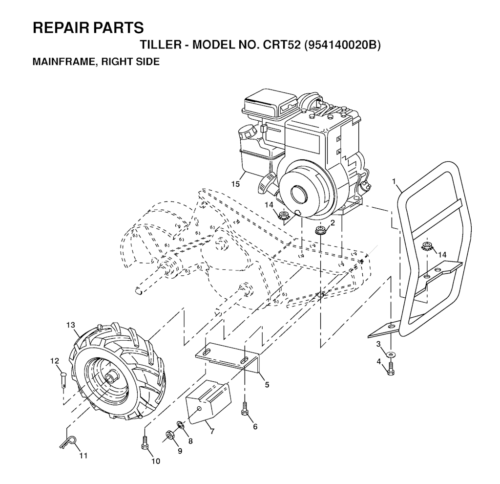 Explosionszeichnung Ersatzteile