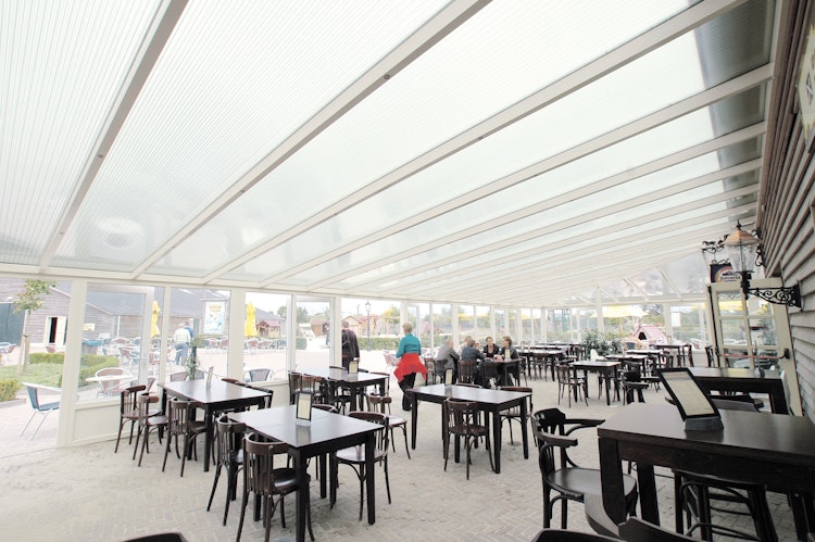 T&J TEJEACRYL STABILO Stegdoppelplatte Weiß-Opal