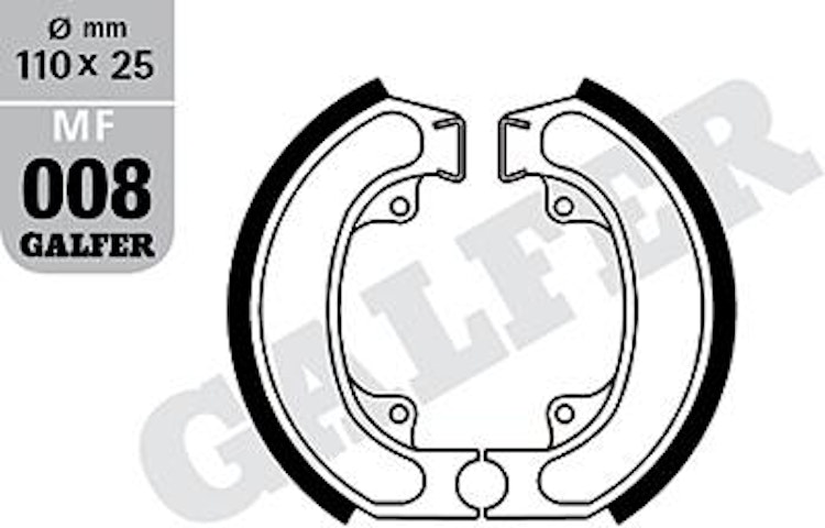 Galfer Bremsbacke MF008