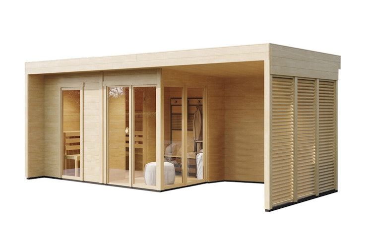 Wolff Finnhaus Saunahaus Vendela 6020 - 44 mm