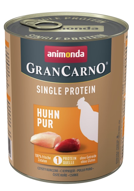 animonda Gran Carno Single Protein 800g Dose HundenassfutterVorschaubild