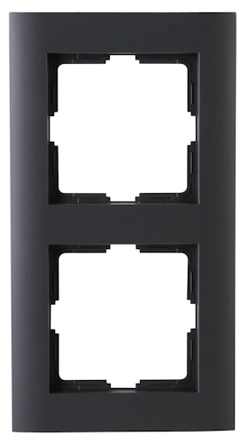 Kopp Abdeckrahmen 2-fach ATHENIS anthrazit