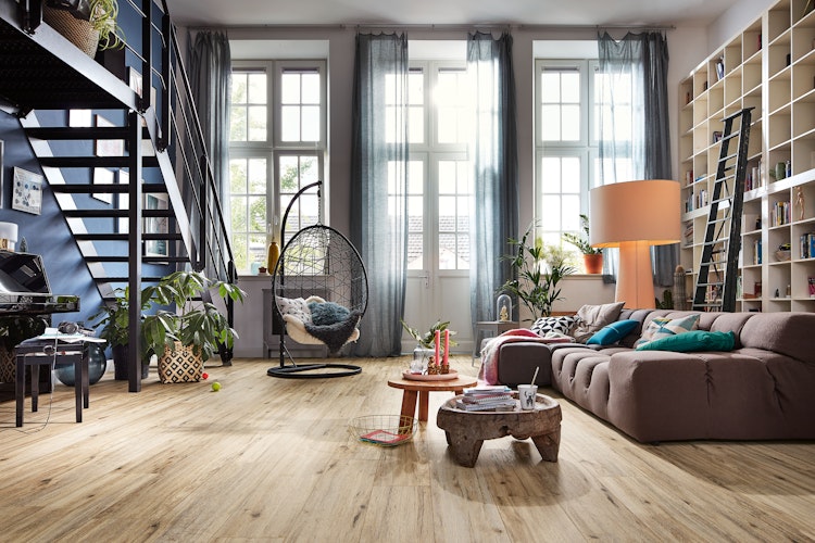 HANDMUSTER MEISTER Designboden MeisterDesign. next DD 500 S 6990 Eiche Lakeside Authentic Wood-Struktur