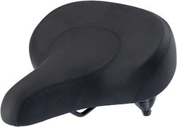 CONTEC Sattel Majestic schwarz Maße (L x B) 267 x 257 mm