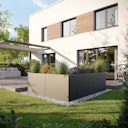 Vorschaubild KGT Aluminium Hochbeet 210 - Profile anthrazit - B2,05 x T0,45 x H0,77 m - 590 l