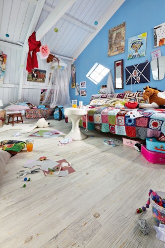 RESTPOSTEN SALE MEISTER Laminatboden RESTPOSTEN SALE MEISTER Design. laminate LC 150 White Life 6390 - 1288 mm