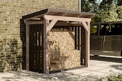 Skan Holz Holzunterstand Kaminholzlager Holm 1