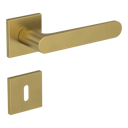 Vorschaubild Griffwerk VAYA 291 AVUS fast2fix Fast2Fix Rosetten eckig Buntbart Gold matt