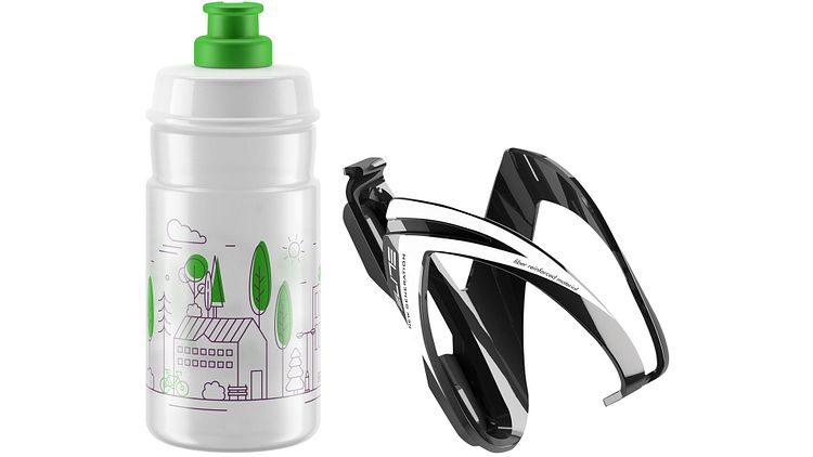 Elite Trinkflasche Kit Ceo 350 ml schwarz