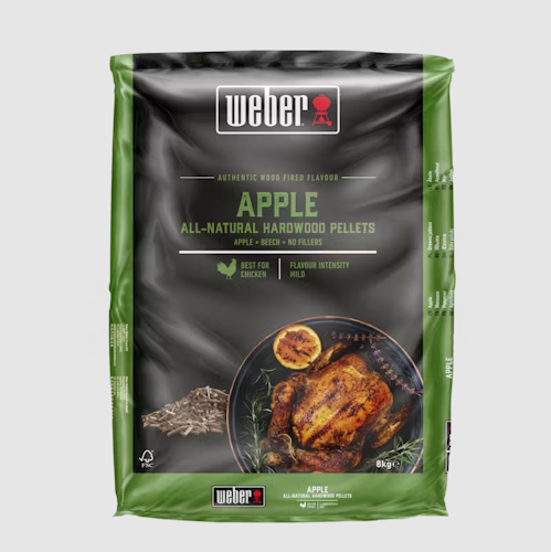 Weber Holzpellets 100 % natürlich Apfelholz 8 kg