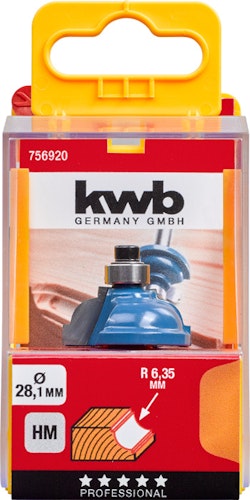 kwb Profilfräser HM 28,1 mm SB-Box 756920