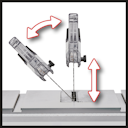 Vorschaubild Einhell Akku-Tischkreissäge TE-TS 36/210 Li-Solo 4340450